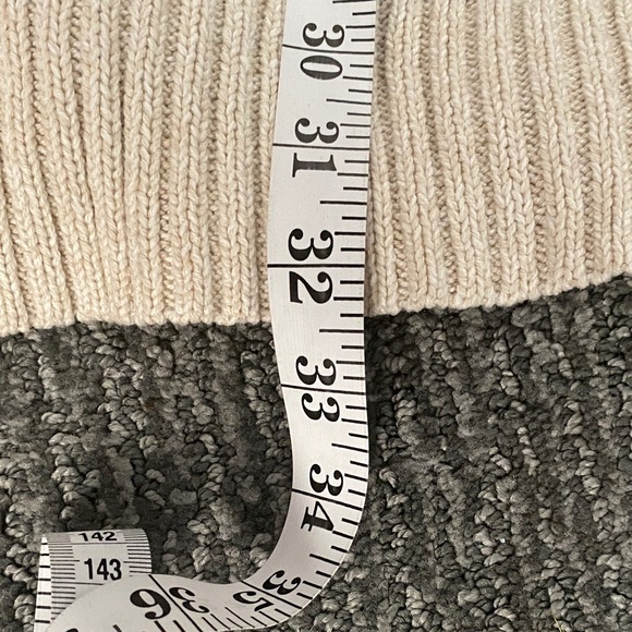 Lucky Like New Cozy Geometric Knit Cardigan sz L - Picture 8 of 9